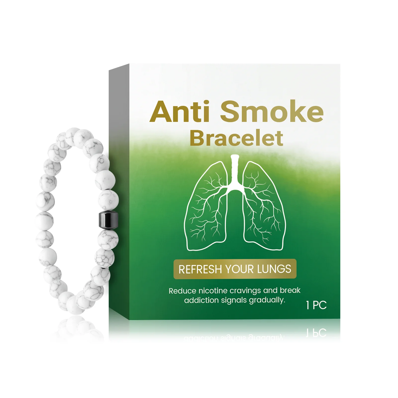 Anti Smoking Bracelet Lung Health Care Improve Sleep Quality Sleep Aid Device for Insomnia Quit Smoking Bracelets for Man Women