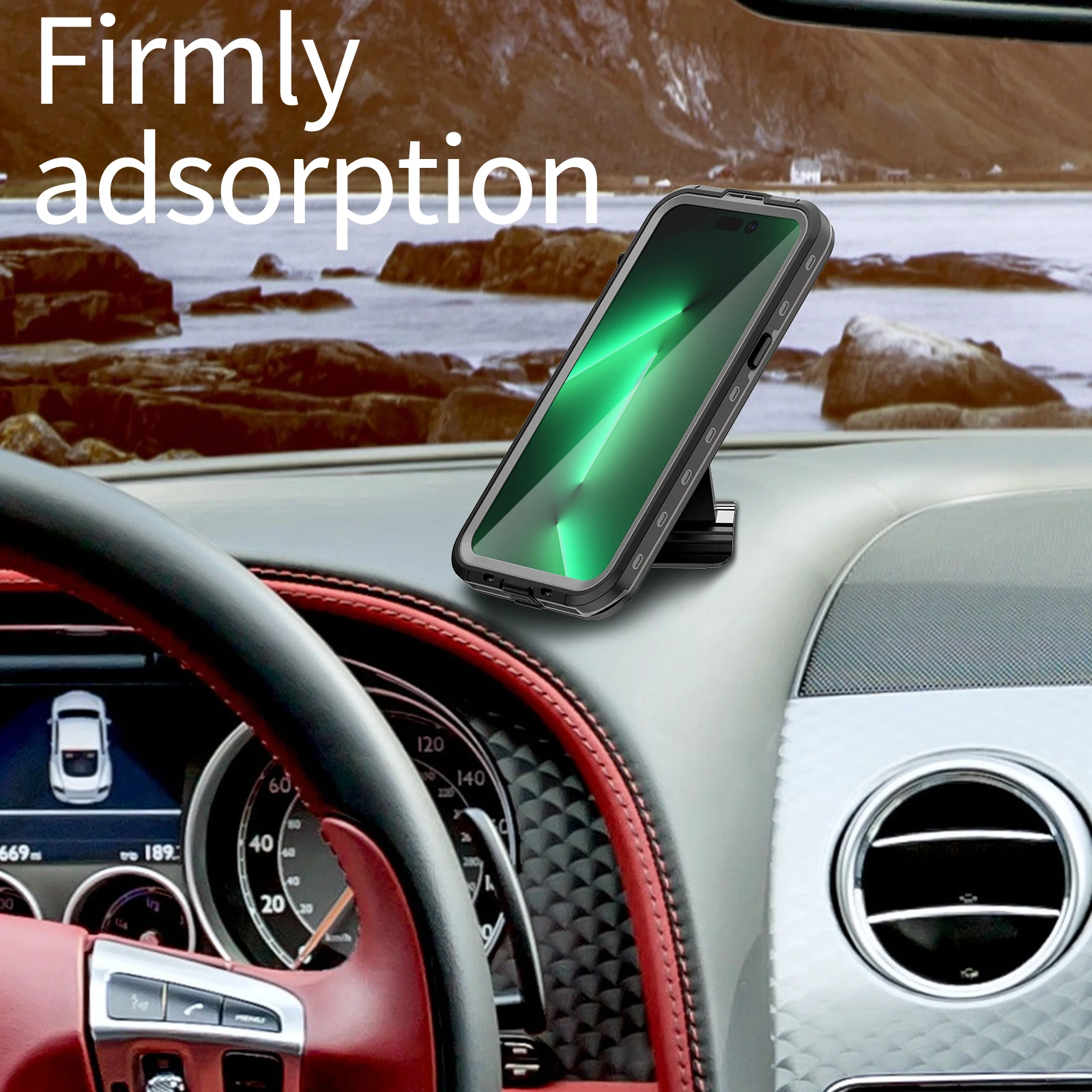 Shellbox-Hot Sale Magnetic Shockproof Dustproof IP68 Professional Waterproof Phone Case for IPhone16ProMax/15/14/13