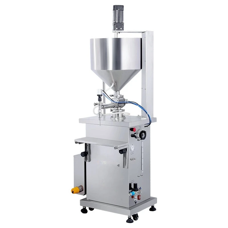 

Semi-automatic filling machine Quantitative canning hopper machine Vertical constant temperature heating stirring