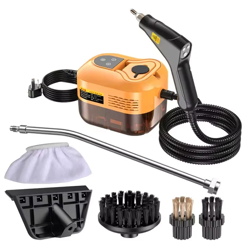 Nouveau nettoyeur à vapeur portatif 2500W Machine de nettoyage à vapeur haute température nettoyeur de tapis de voiture Portable nettoyeur à pression automatique