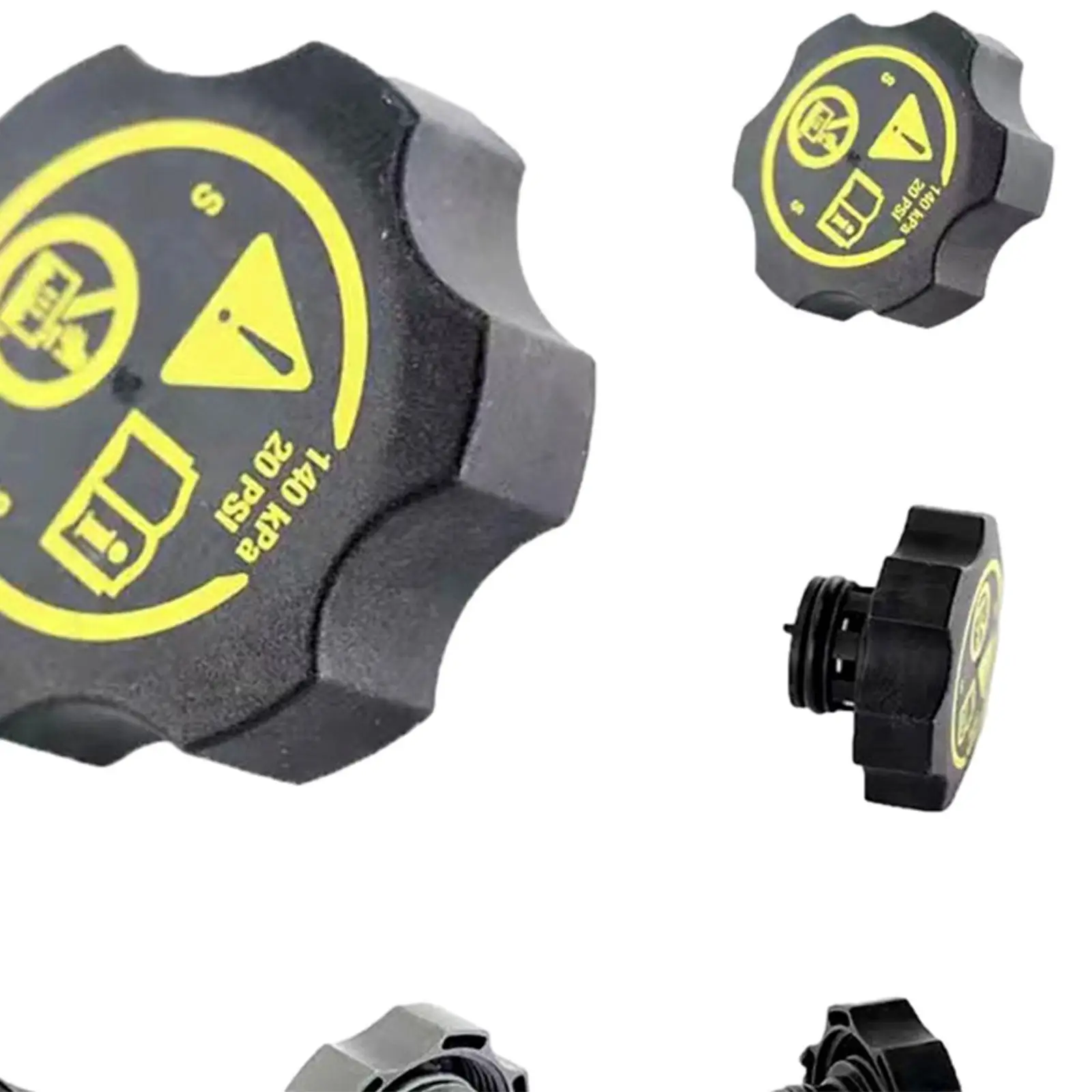 10 قطع 13502353 13598760   غطاء خزان تبريد رادياتير المحرك لـ Buick Excelle 2010-2014 سهل التركيب، قوي احترافي