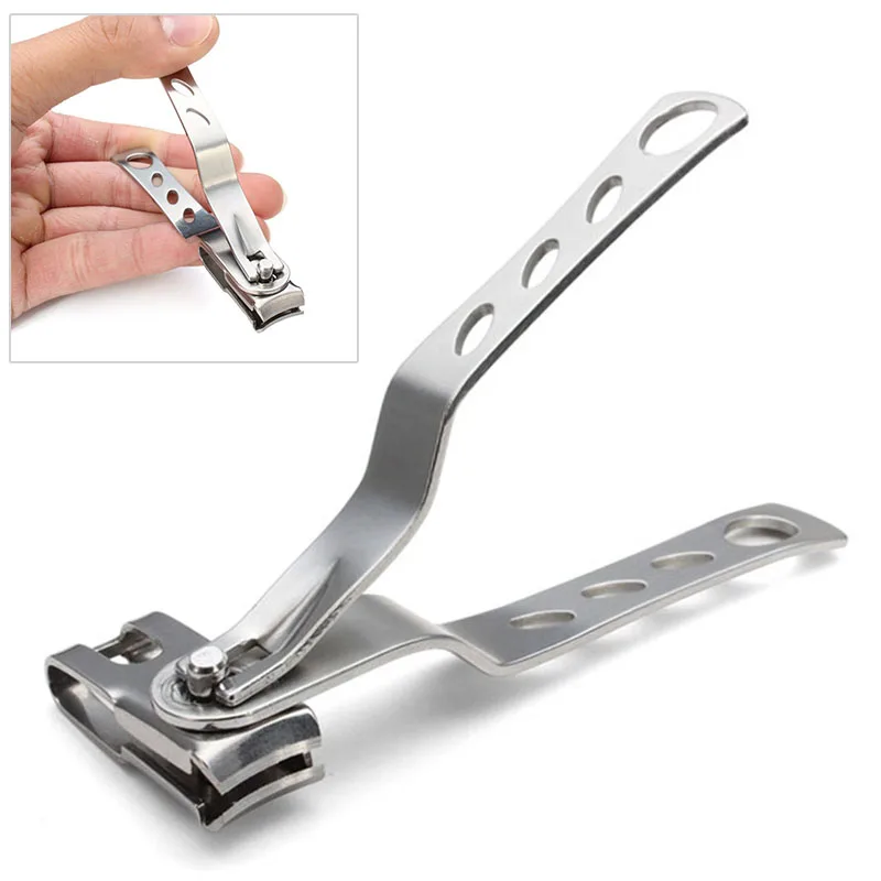 Stainless Steel Nail Tips Clipper Trimmer Manicure Nail Art Toes Clippers Tools