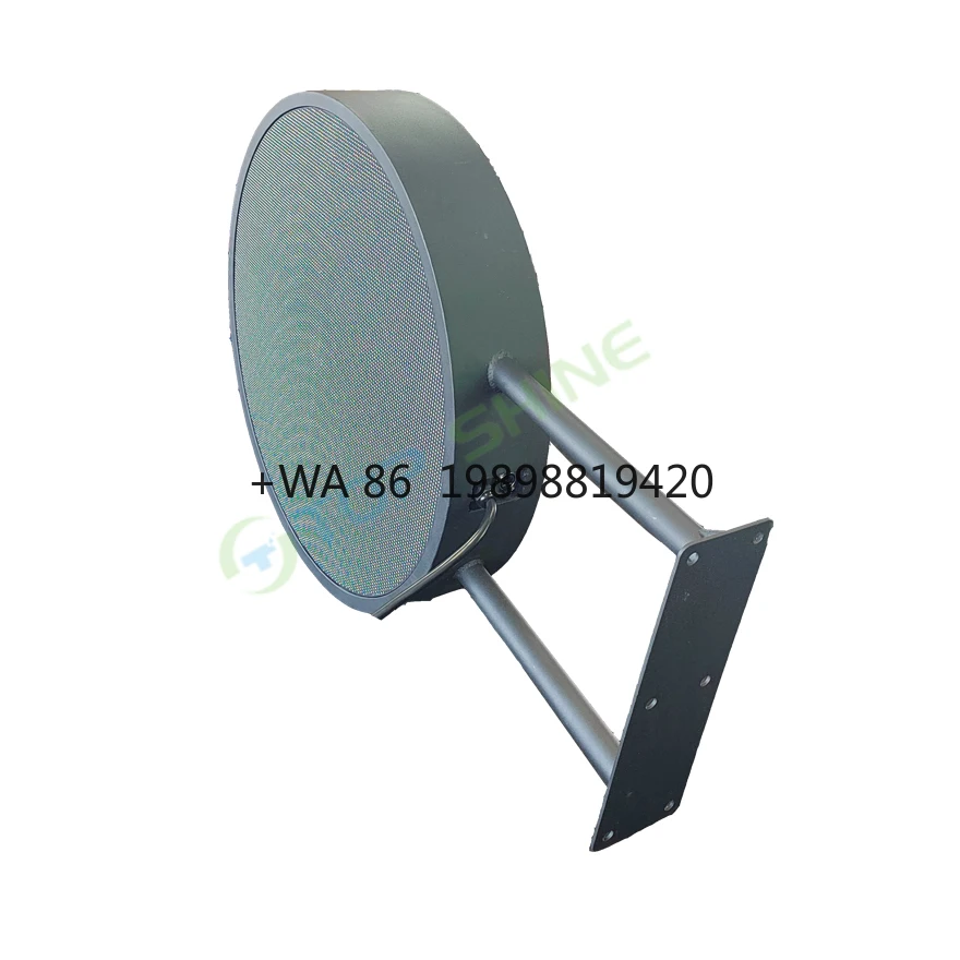 Waterproof Full Color Dual Sides Circular Scrolling Brand Signage Board  Round LED Logo Display Screen for Advertising