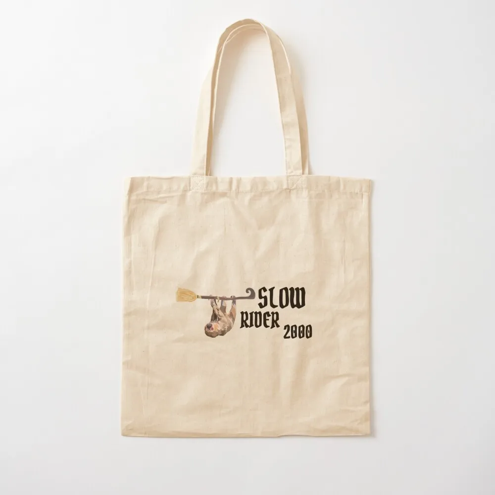 

Boo at the Zoo Slow Rider 2000 Sloth Tote Bag women bag Canvas bag for women custom fabric Reusable bags Canvas Tote