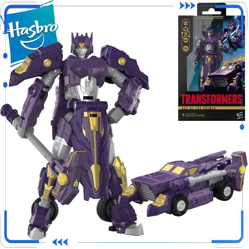 

Genuine in Stock Hasbro Transformers Generations Selects Deluxe Class Solus Prime Assemble Toy for Boys Girls Kids Gift Model