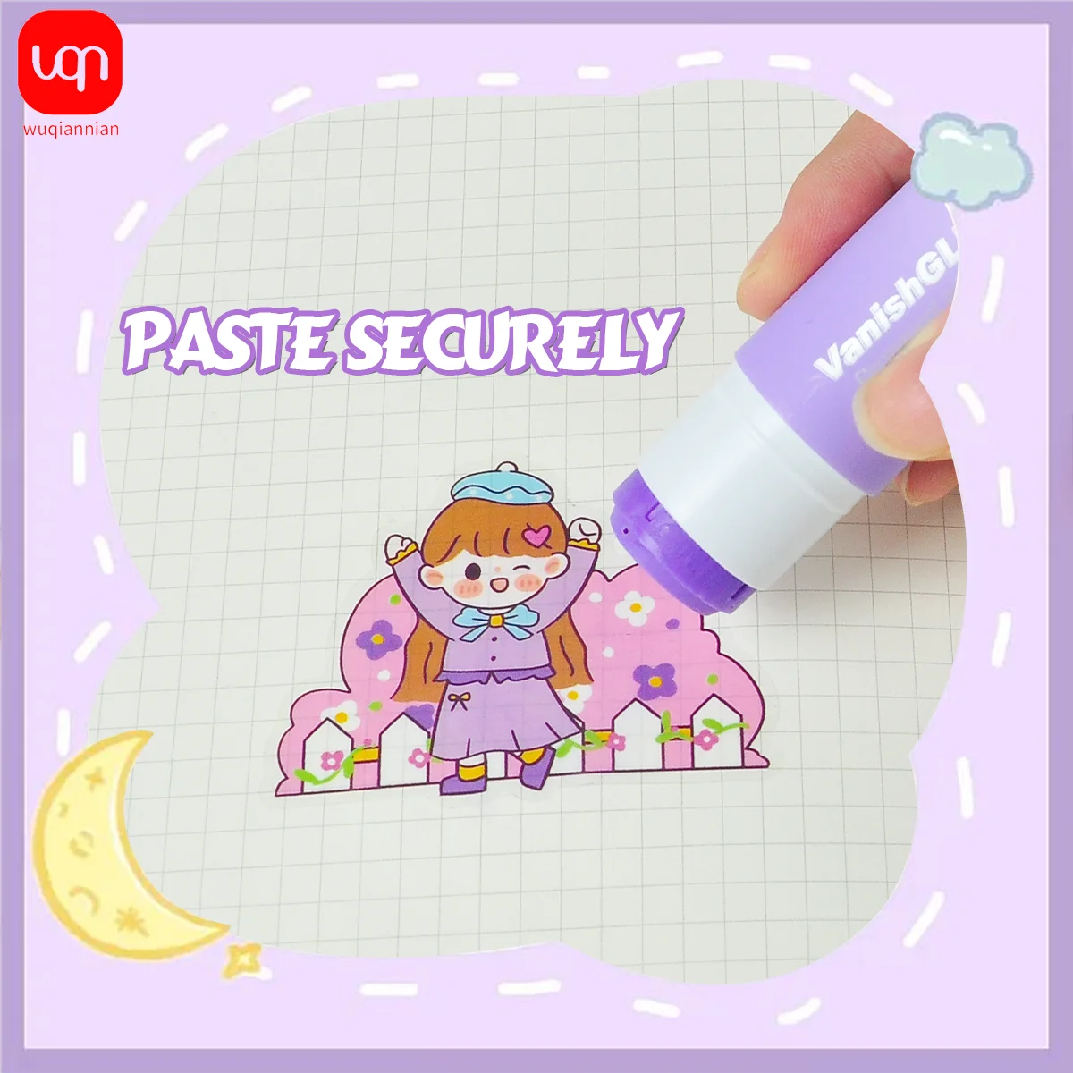 15g Color-Changing Solid Glue Can Be Washed With High ViscosityChildren's Handmade Diy Office Finance Glue Stick