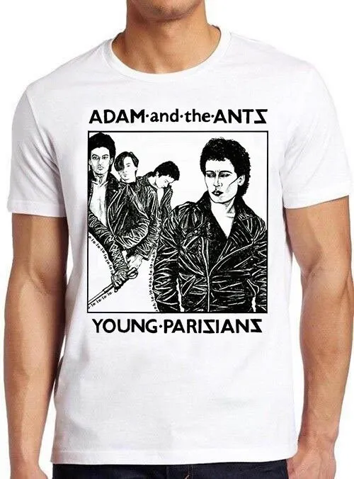 Adam And The Ants Young Parisians 70s New Wave Music Top T Shirt B1145