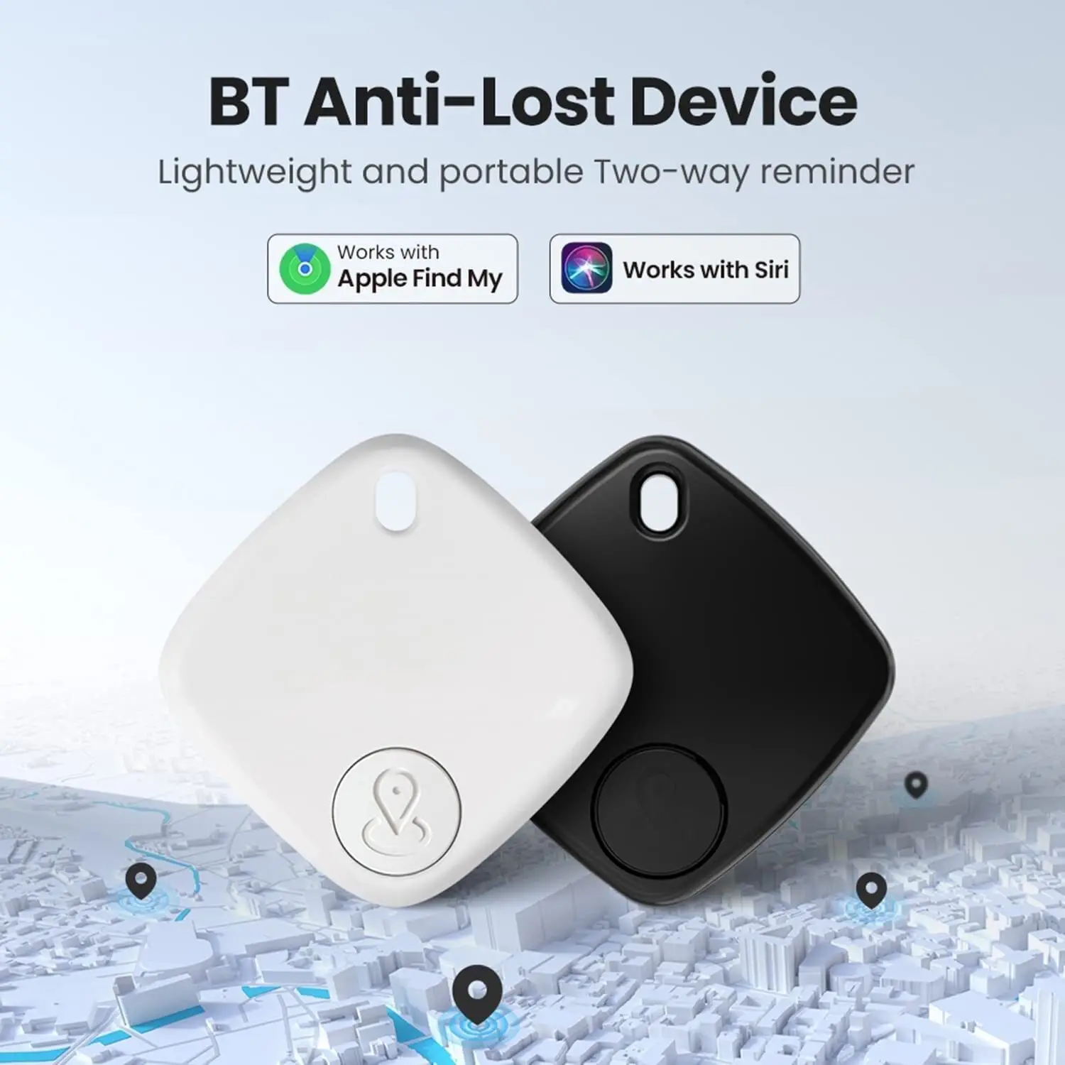 

Bluetooth Mini Tracking Device For Apple Find My APP Smart Tag Kid Pet Car GPS Lost Tracker Anti Lost Alarm Reminder Positioner