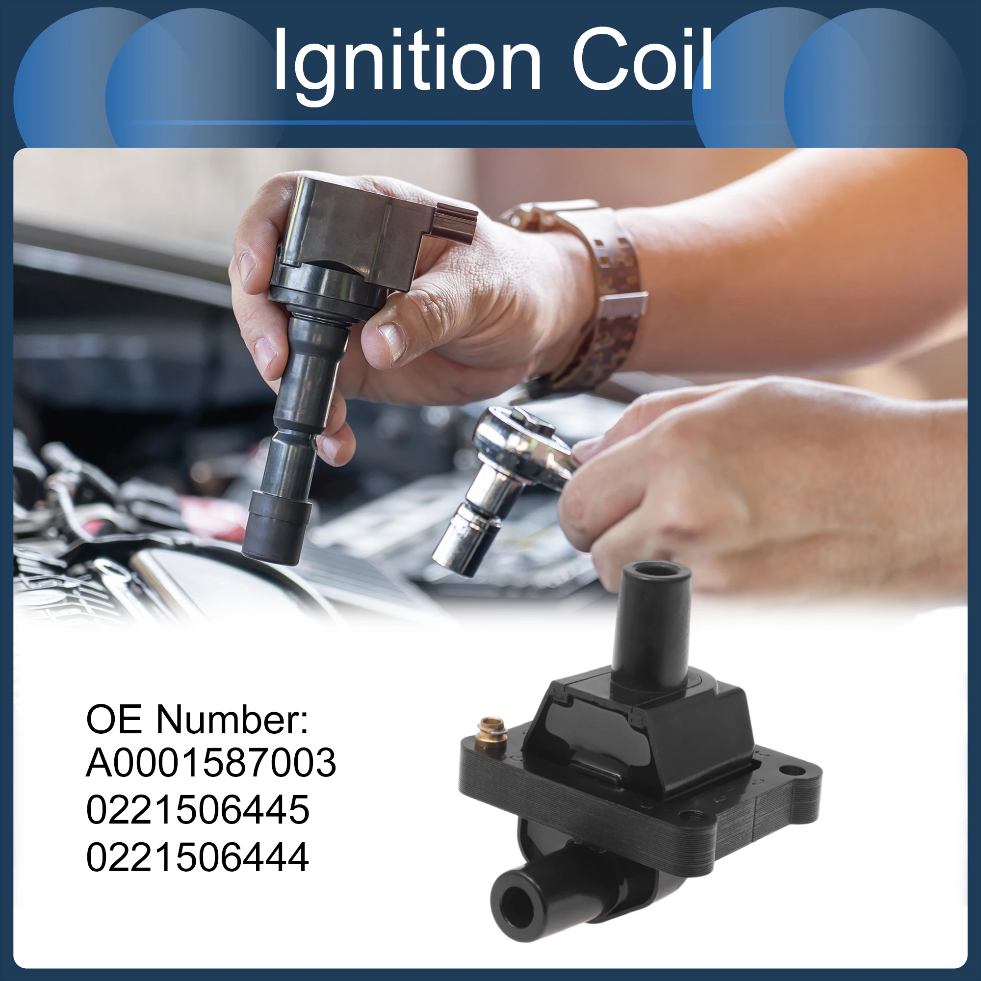 

Комплект катушек зажигания UXCELL No A0001587003 для Mercedes-Benz C230 2.3L L4