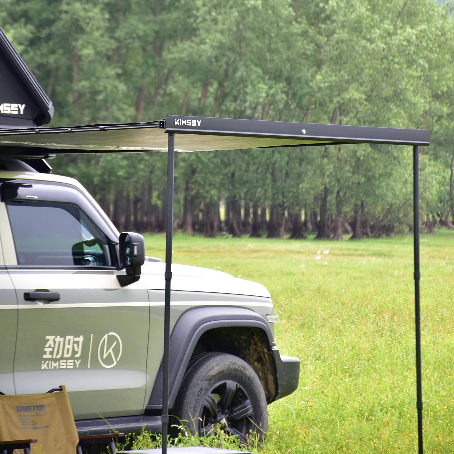 ATV&UTVAwning Tent New Arrive High-quality Portable Car Tent Universal Car Side Awning for Camping