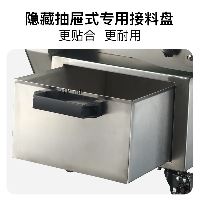 Machine de découpe d'oignons commerciaux, machine de découpe d'oignons, d'anneaux de piment, de millet, à trancher épicée