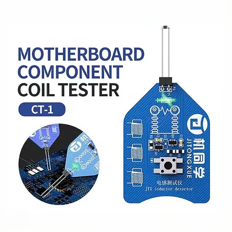 

CT-1 Digital Inductance Tester Meter LCR Capacitance Resistance LCD Multimeter Component Tester Handheld