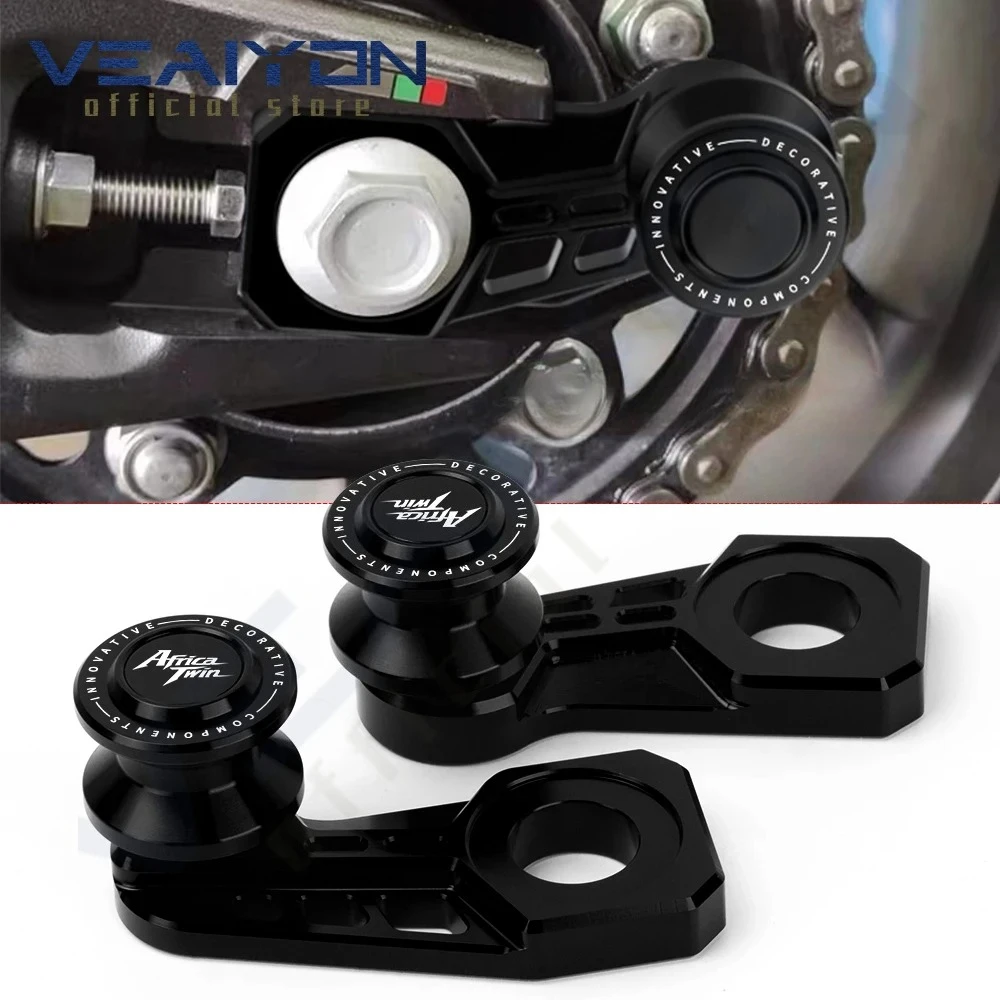 

For AFRICATWIN CRF1000L Africa Twin 2016 - 2023 Motorcycle Rear Wheel Axle Slider Block Swingarm Spools Stand Screws accessories