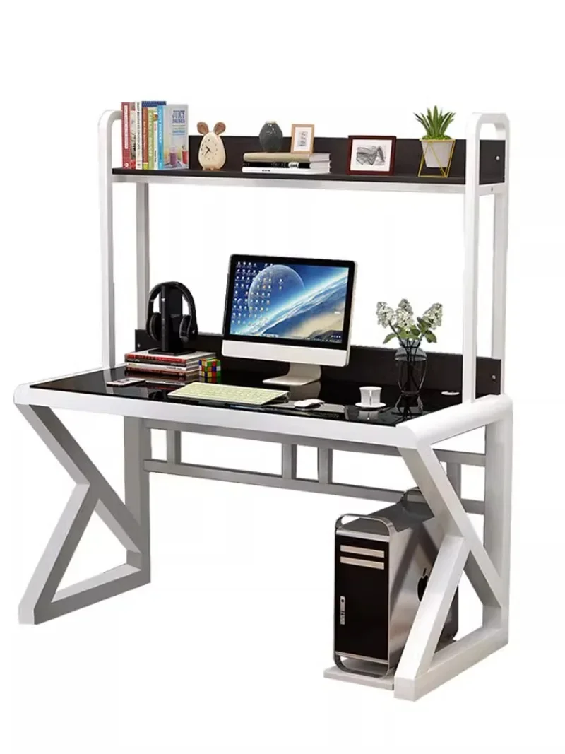 

Computer desk, desktop bookshelf combination, integrated , simple office writing