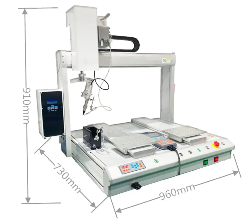 PCB Plug-in Wire Tinting And Other Double-Y Automatic Soldering Machines, Soldering Robots Do Not Require Soldering Experience