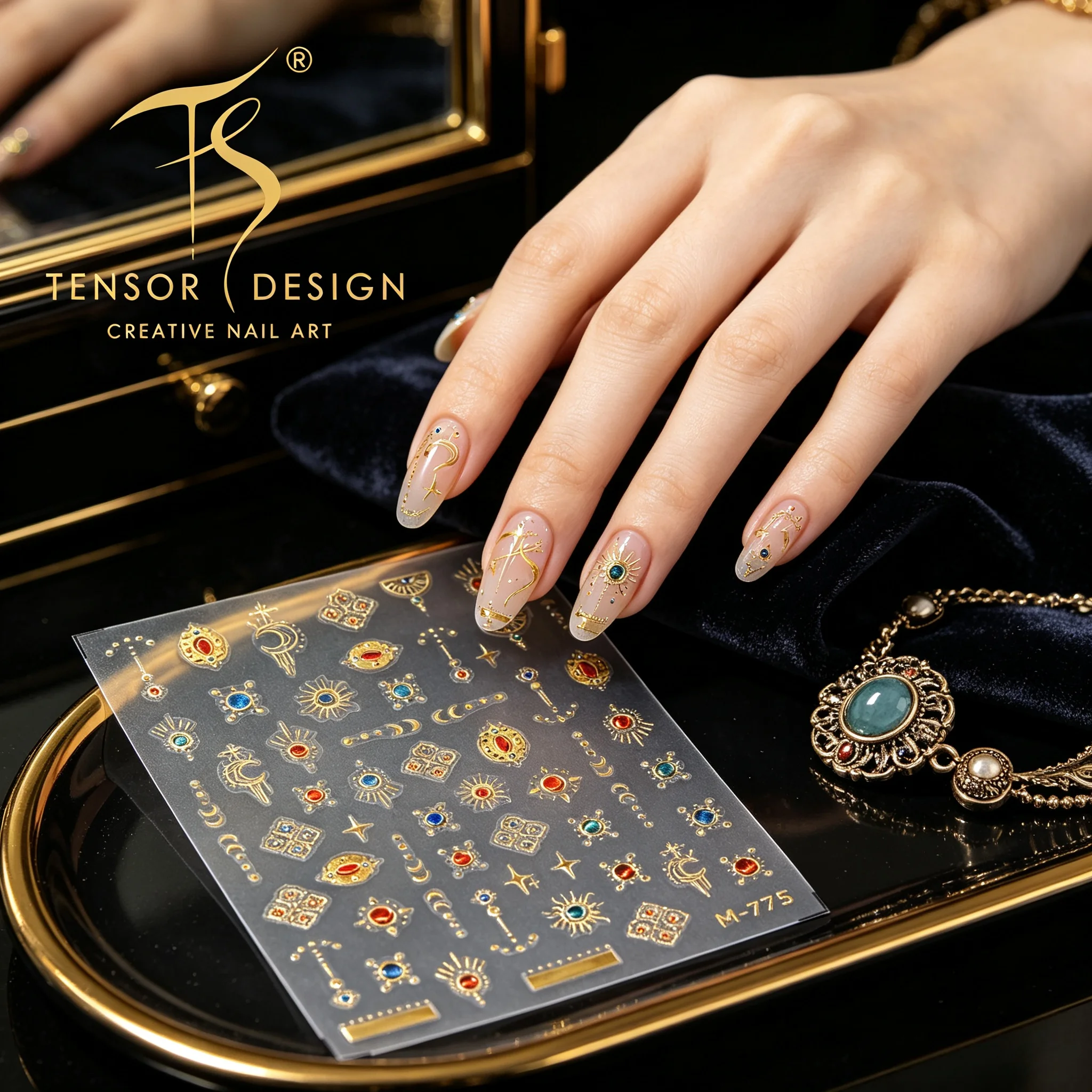 Autocollants pour ongles TENSO - Nail Art Elegan avis et prix