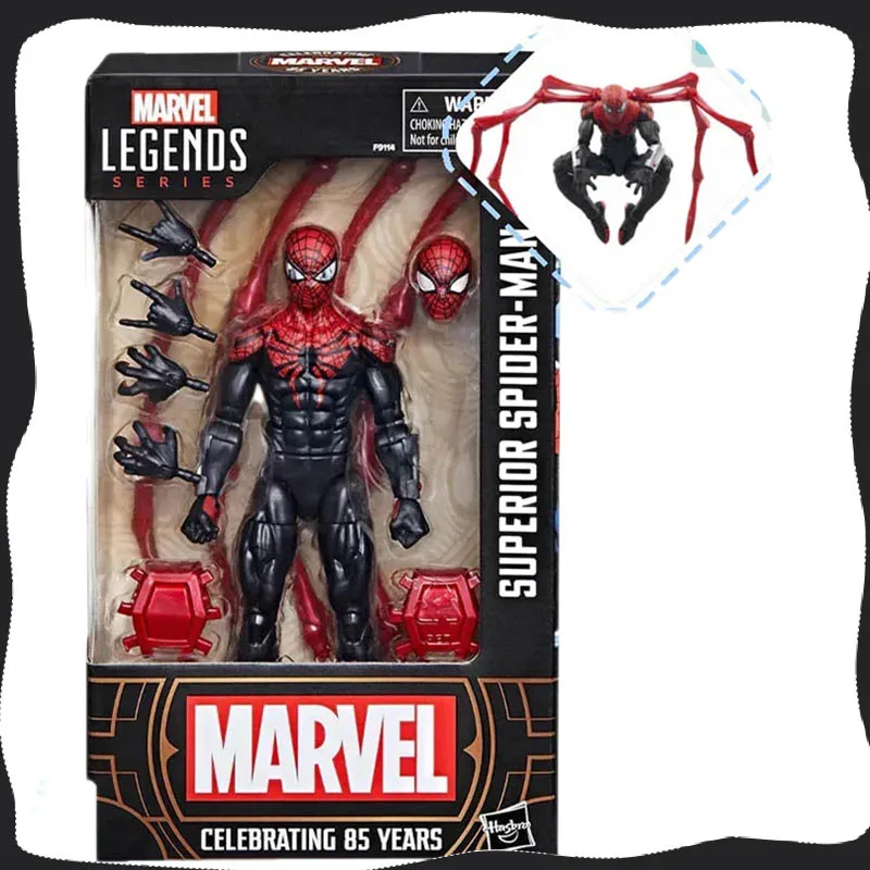 

Original Hasbro Marvel Legends Series 85th Anniversary Superior Spider-Man Collectible 6-Inch Scale Action Figures Toys Gifts