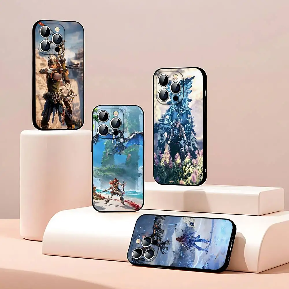 

Game H-Horizon Zero Dawn Aloy Slim Black Phone Case Perfect Fit For IPhone 17,16,15,14,13,11 Pro Max,Plus,X,Xr,Xs Max,13Mini