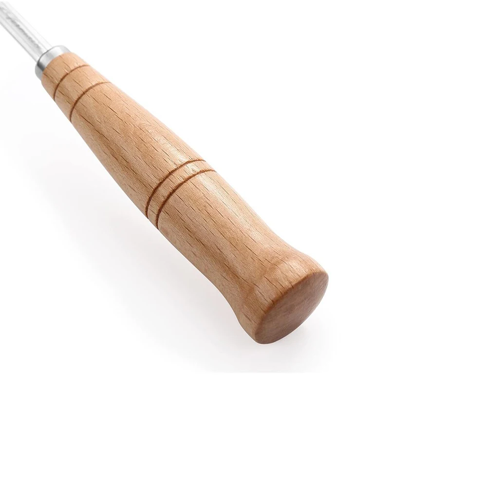 Wooden Handle Sourdough Bread Scoring Lame Bread Slashing Tool With 5Pcs Blades Bakers Lame Dough Scoring Knife