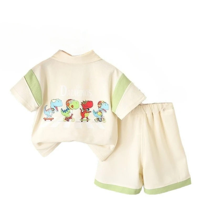 

New Summer Baby Boys Clothes Suit Children Girls Short Sleeved T-Shirt Shorts 2Pcs/Sets Kids Clothing Set Infant Casual Costume