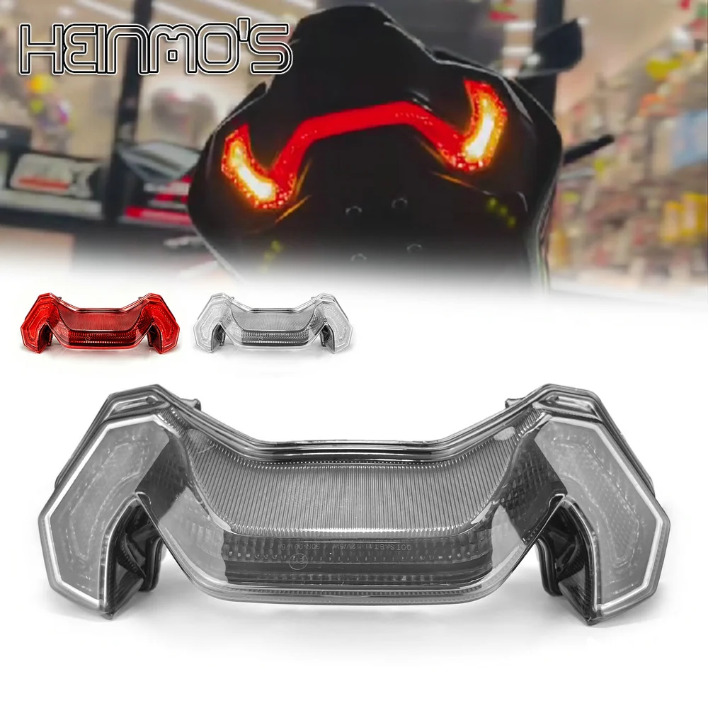 

Compatible with Kawasaki Z900 SE 2025 2026 Motorcycle LED Taillight Brake Light Turn Signal Integrated Accessories
