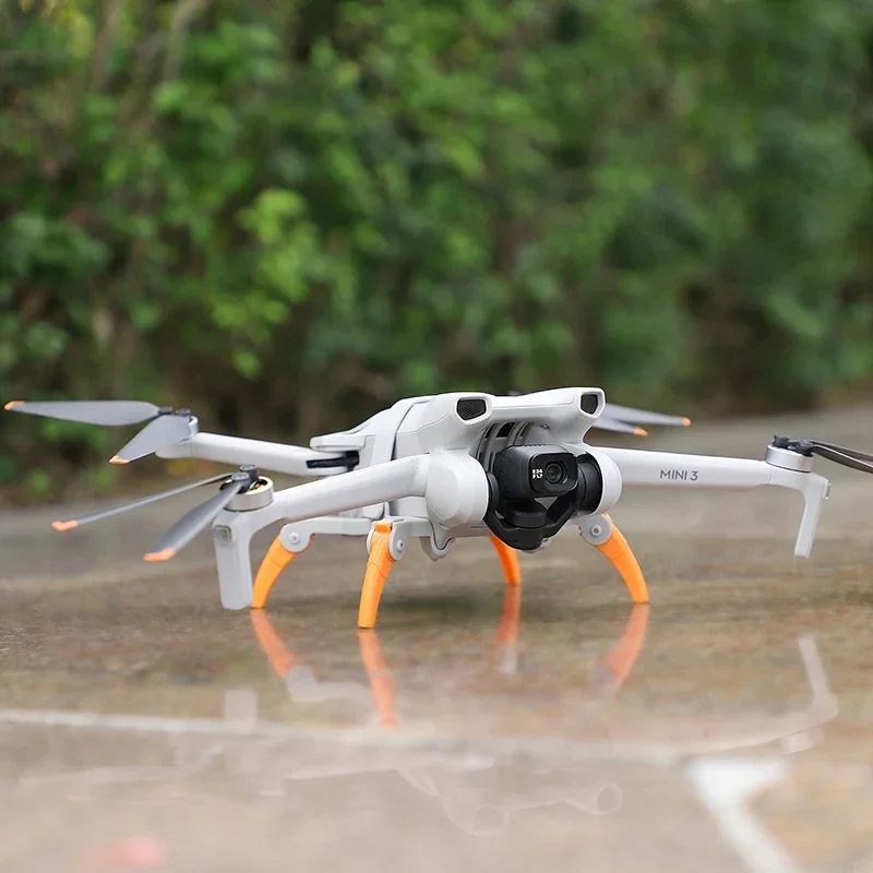 Mini 3  Foldable Landing Gear Heighten Extended Leg Protector Support  Fixer For DJI Mini 3 Drone Accessories