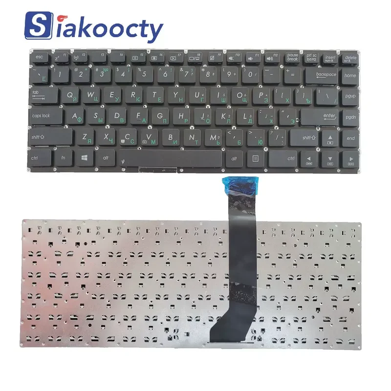 Teclado de Substituição para Laptops ASUS S46 S46C K46 R405C A46C A46CB A46CM E46C S405C