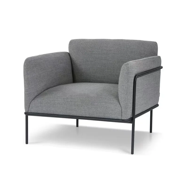 Nordic creative living room sofa chair, modern shopping mall cafe villa leisure bed and breakfast office single chair