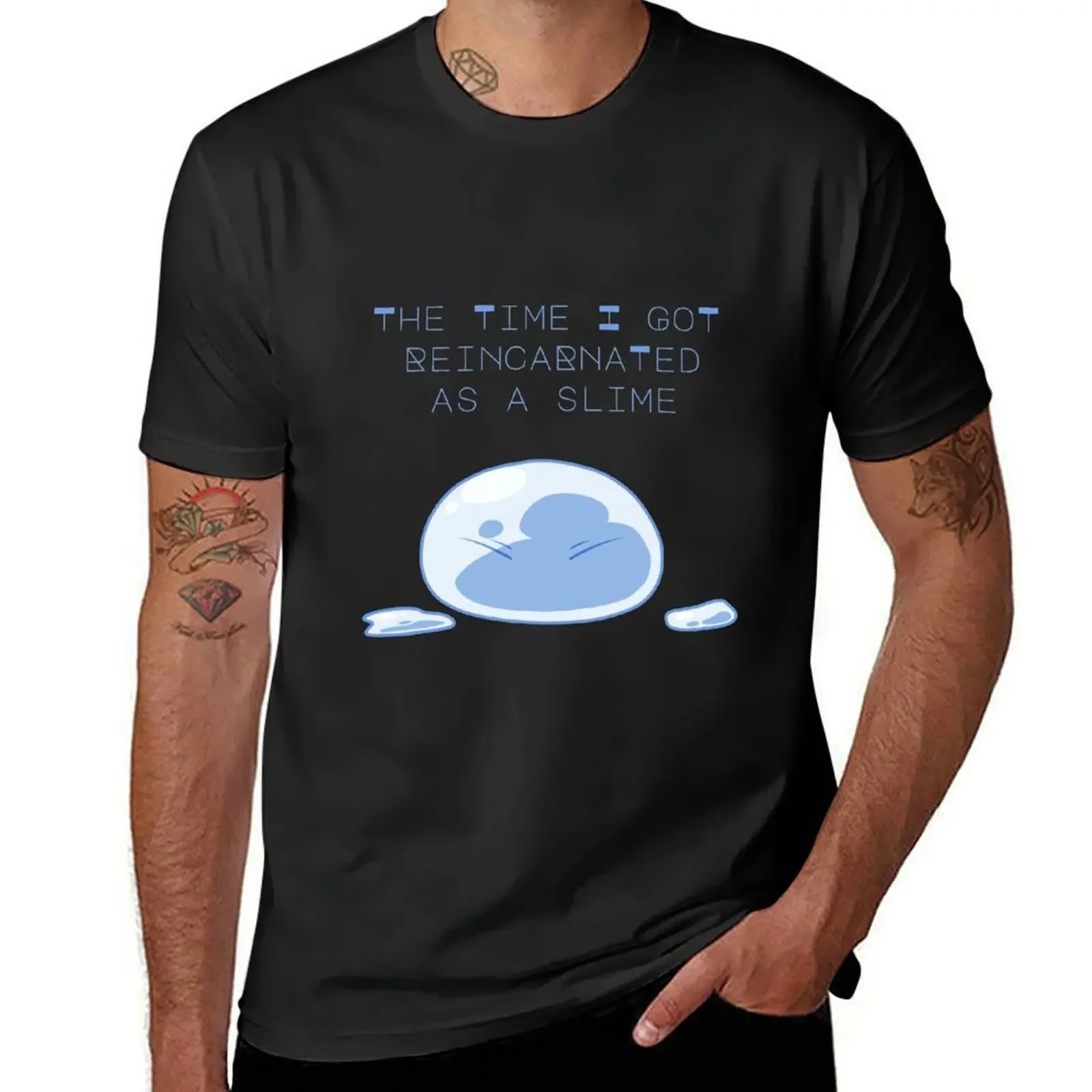 

Tensai Slime T-Shirt T-shirts oversize Blouse funny t shirts for men