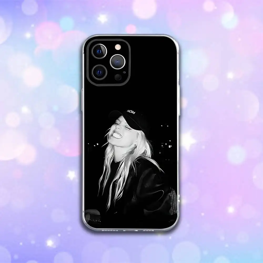 حافظة هاتف Singer R-Renee R-Rapp لهاتف iPhone 17,16,15,14,13,12,11 Pro,Max,Plus,X,XS,XR,SE4,E غطاء ناعم شفاف صغير #3