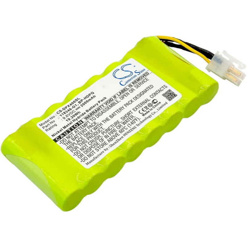 2000mAh Battery for Dranetz HDPQ-Guide, HDPQ-Visa, HDPQ-Xplorer, HDPQ-Xplorer400