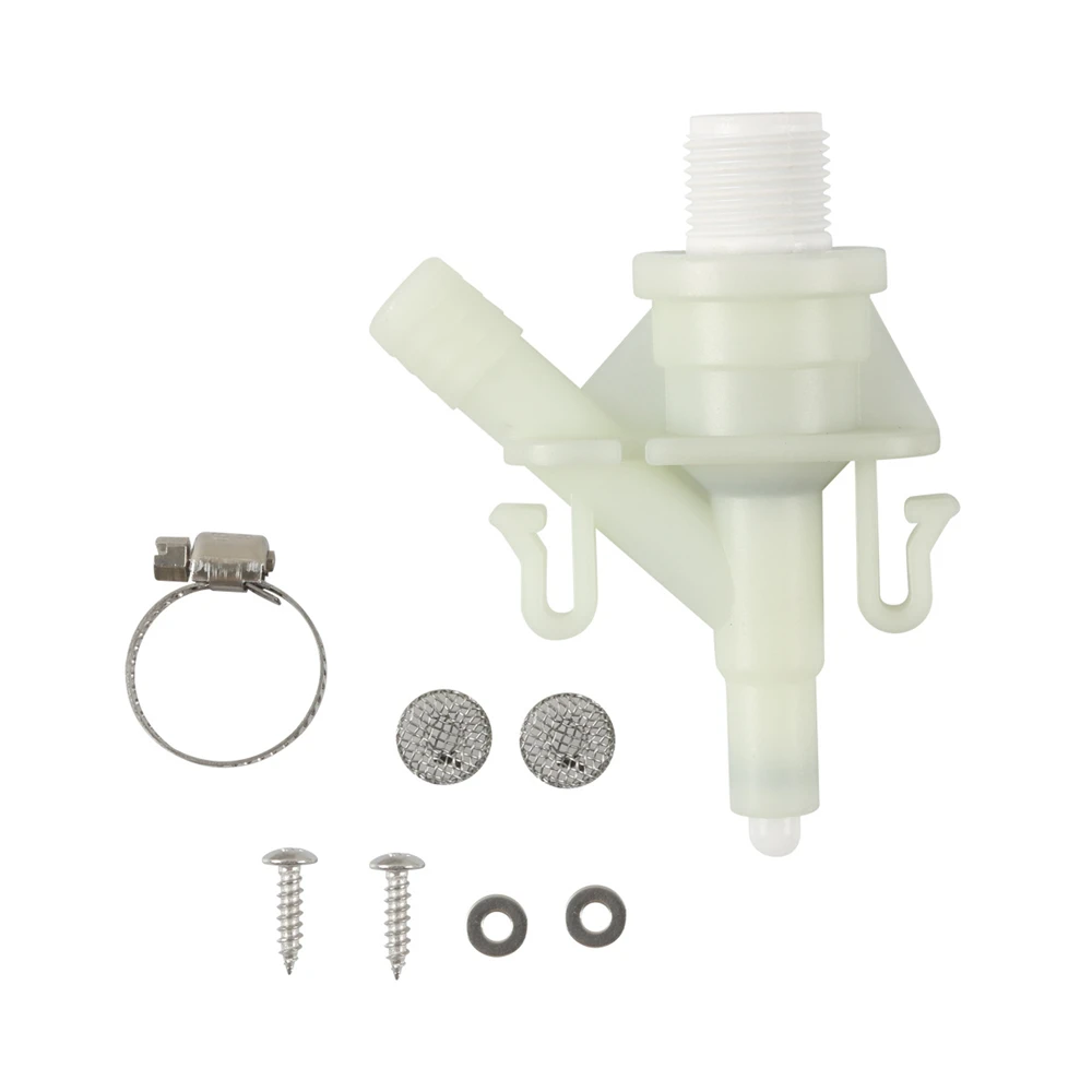 ​385311641 RV Camper Toilet Water Valve Kit Durable Leak-Proof Upgraded RV Toilet Fill Valve Replacement Kit
