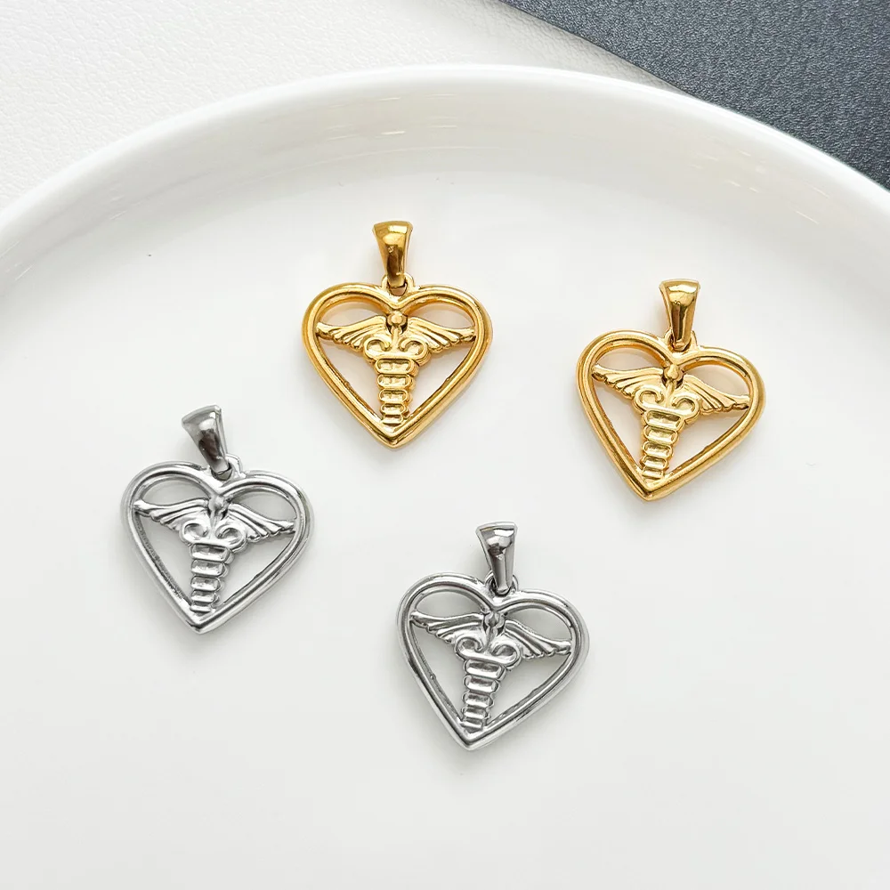

Cordial Design 50Pcs 20*24MM Charms For Necklace/Stainless Steel/Hand Made/Heart Shape/Jewelry Accessories/DIY Pendant #195142