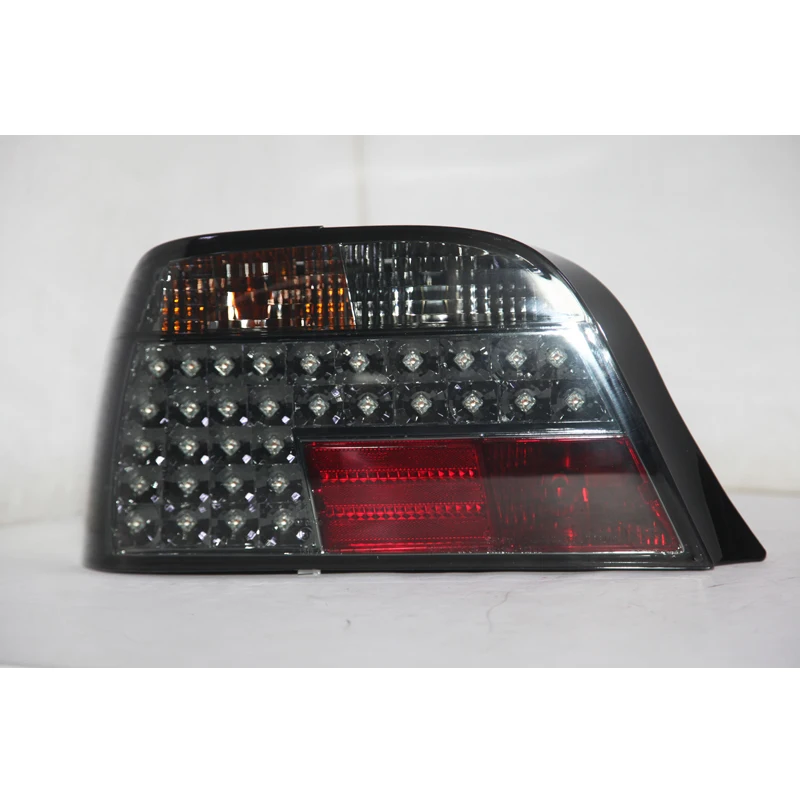 For LED Tail Lights For BMW E38 728 730 735 740 750 Back Lamp Rear 1995-2002 Year Smoke Black Color