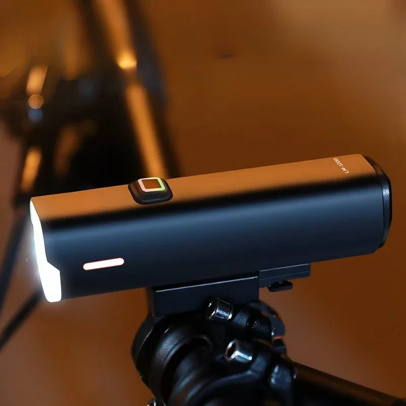 

Bicycle light headlight night riding strong light flashlight road super bright charging light