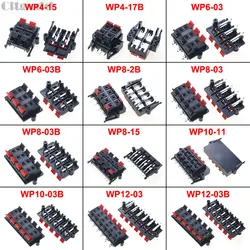 1 Piece External Speaker Amplifier Wiring Clip WP Power Connector Terminal WP4 WP5 WP8 WP10 WP12 LED Spring Audio Banana Jack
