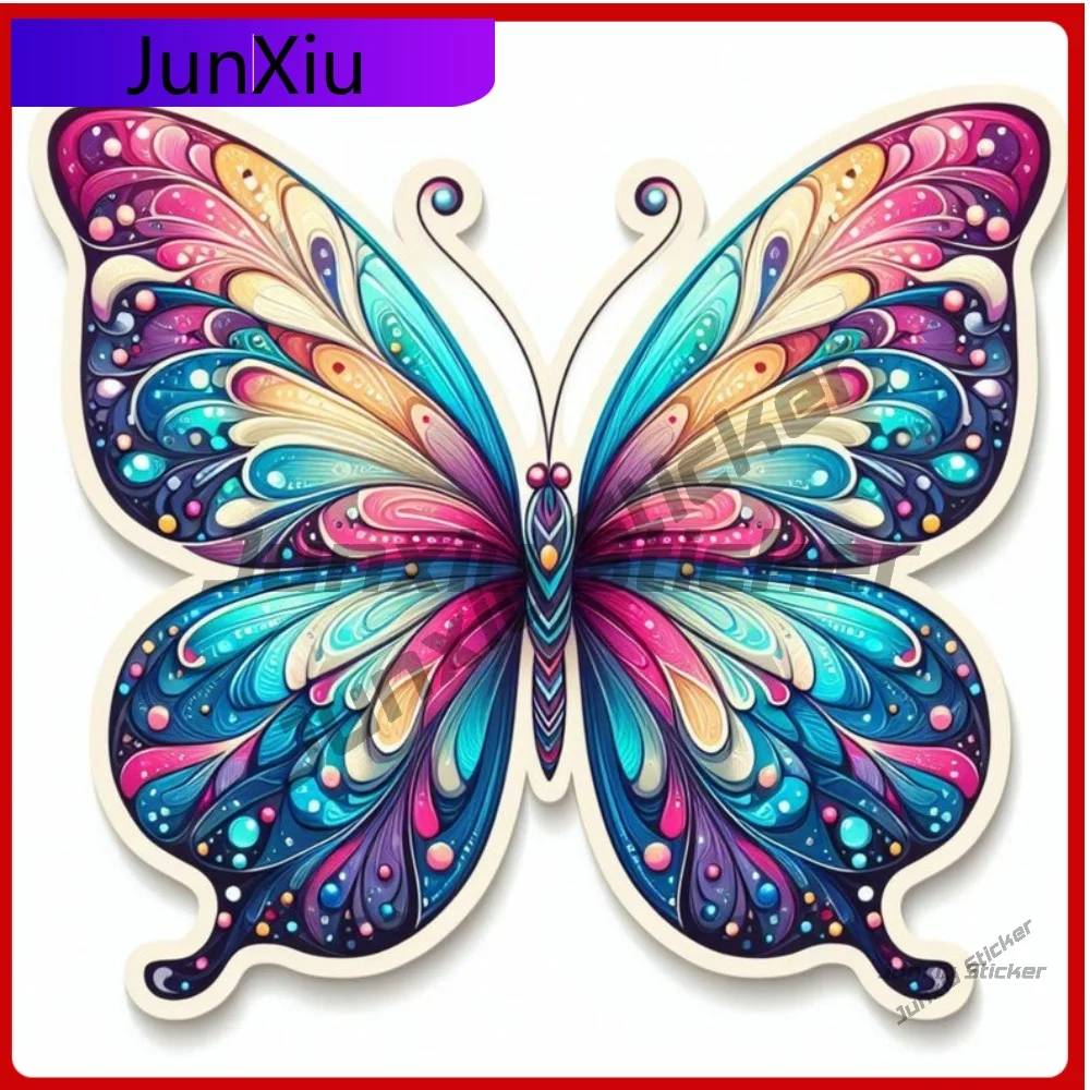 

Cute Butterfly UV Resistant Waterproof Vinyl Decal Durable Stylish Outdoor Vehicle Scratch Decoration Exterior Surface