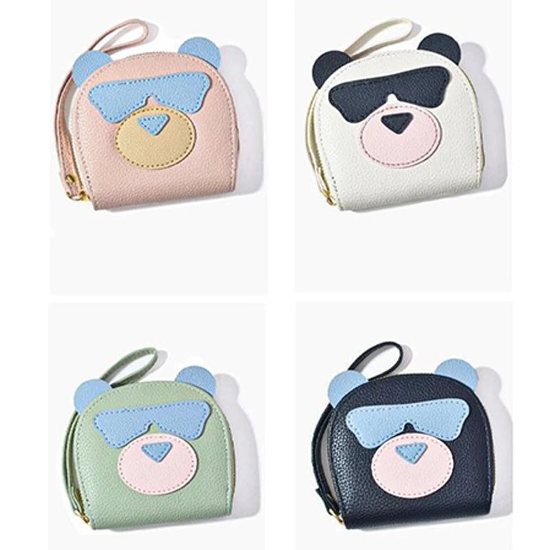 Fashionable And Casual Cartoon Cute Mini Card Bag Women S Simple Zero Wallet