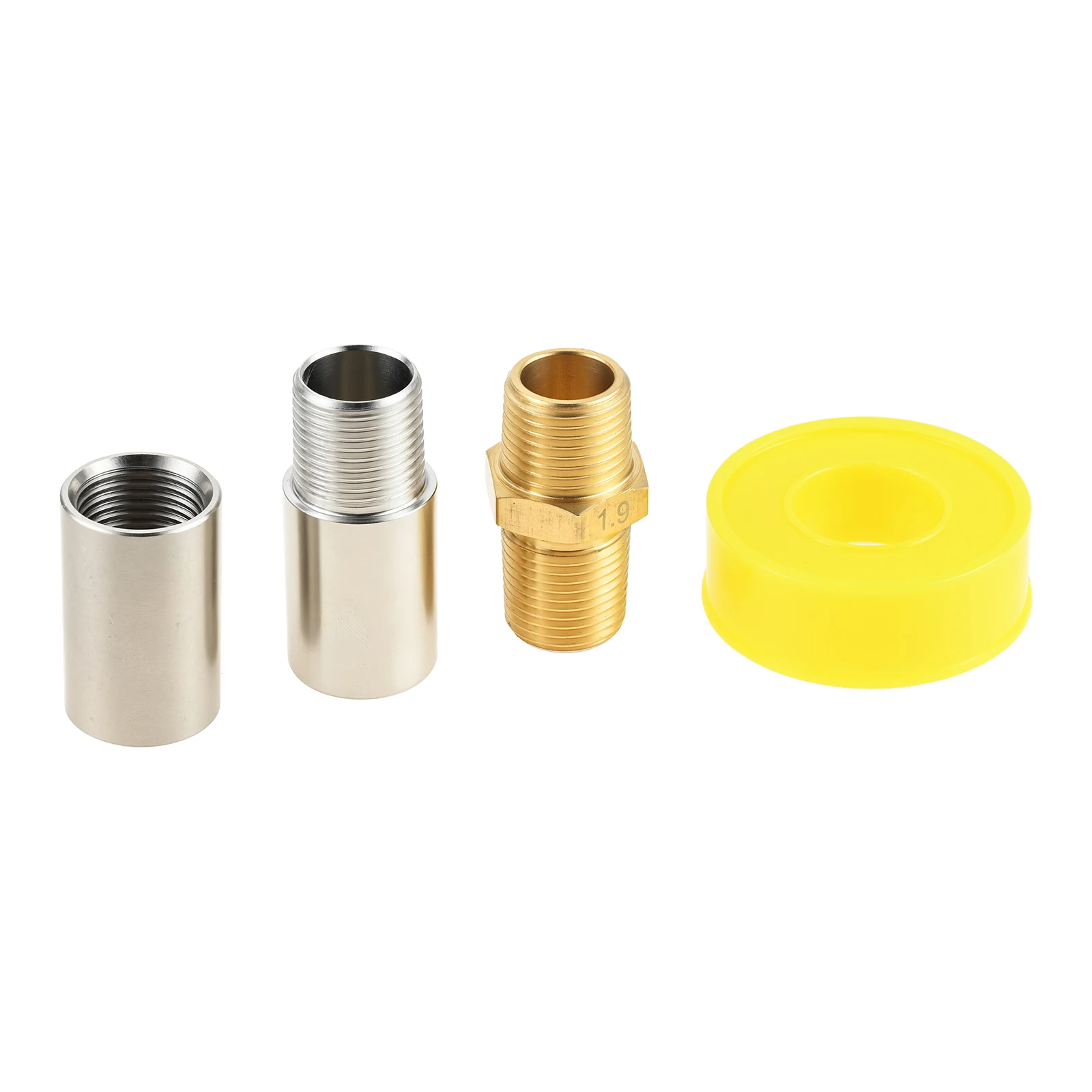 1Set Propane Fire Pit Flame Air Mixer Orifice Nozzle Valve Jet for 60000 BTU Burner Fireplace with 1/2