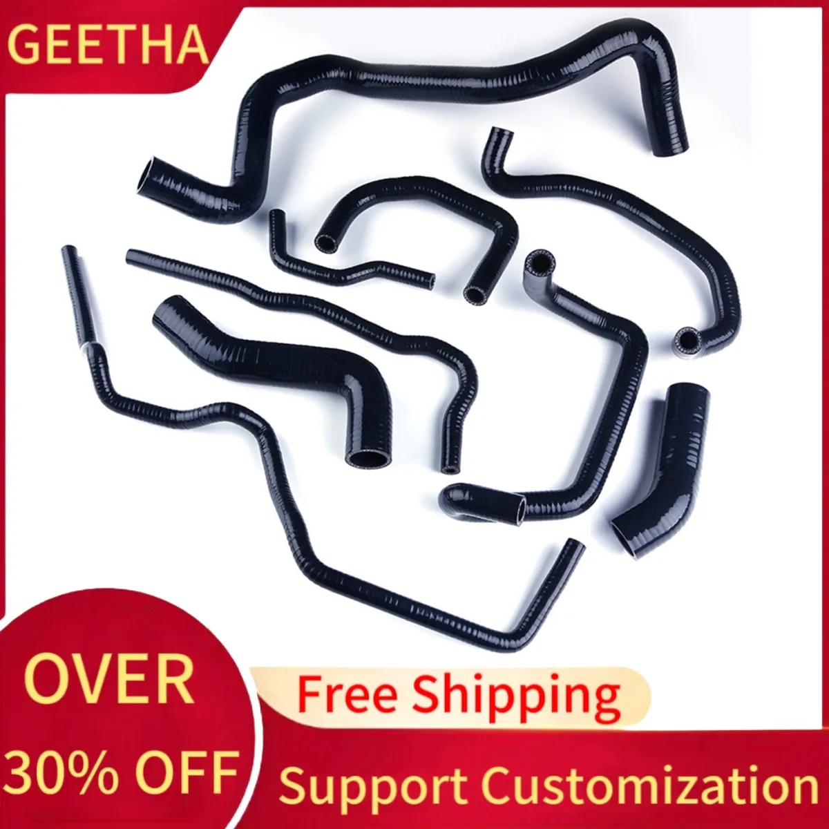 FOR Volkswagen VW Golf GTI MK4 2000-2006 TURBO SILICONE RADIATOR HOSE KIT