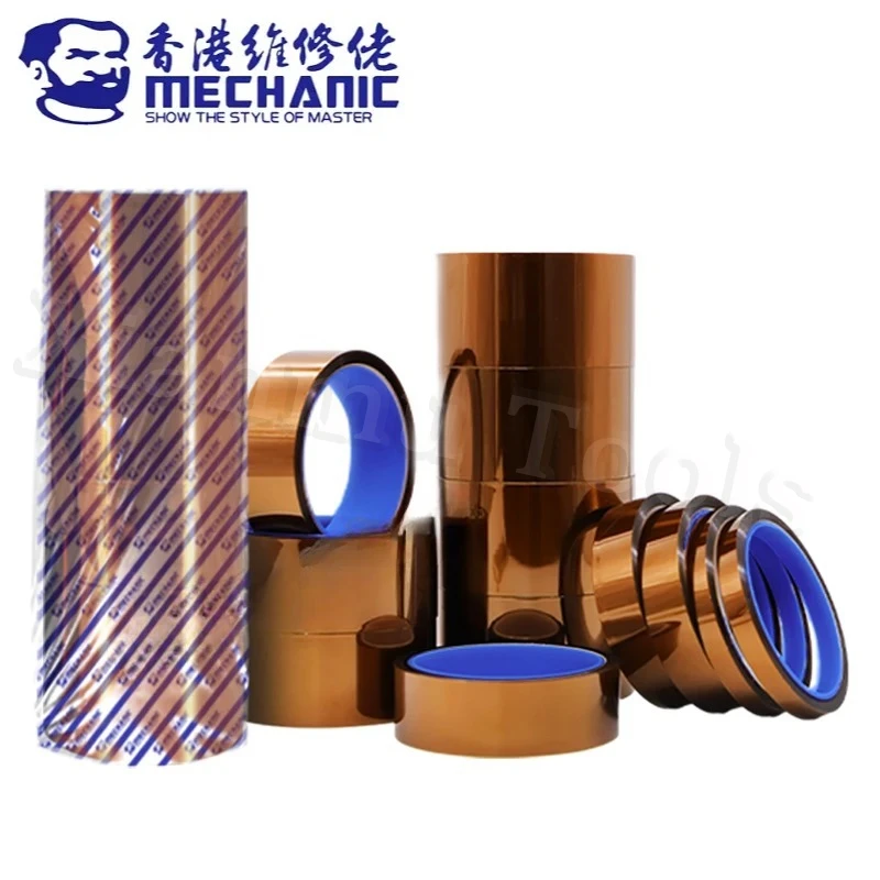 Meccanico Nastro resistente alle alte temperature Adesivo in poliimmide Telefono PCB Circuito Protezione involucro batteria Riparazione Isolamento Strumento