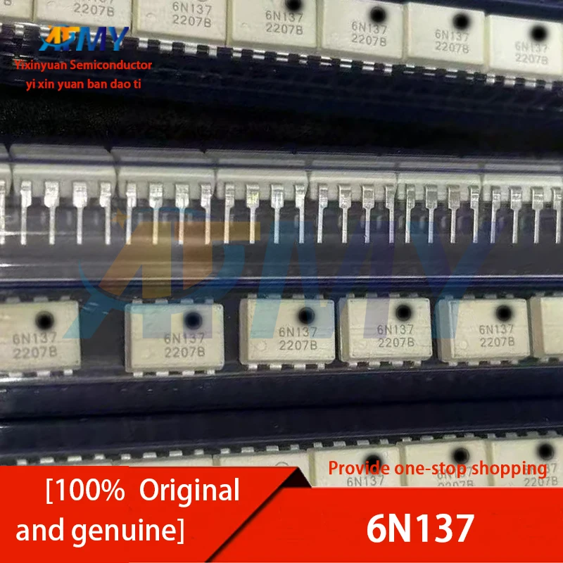 6N137 6N137 6N136 6N138 6N139 High-speed optocoupler, optoelectronic coupler, DIP  SOP