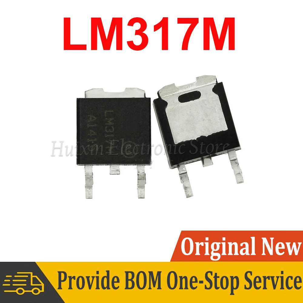 

10pcs LM317MDT LM317M LM317 voltage regulator IC TO-252 New and Original IC Chipset