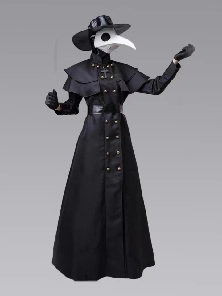 Halloween Costume Crow Long Bird Mouth Doctor Medieval Steam Punk