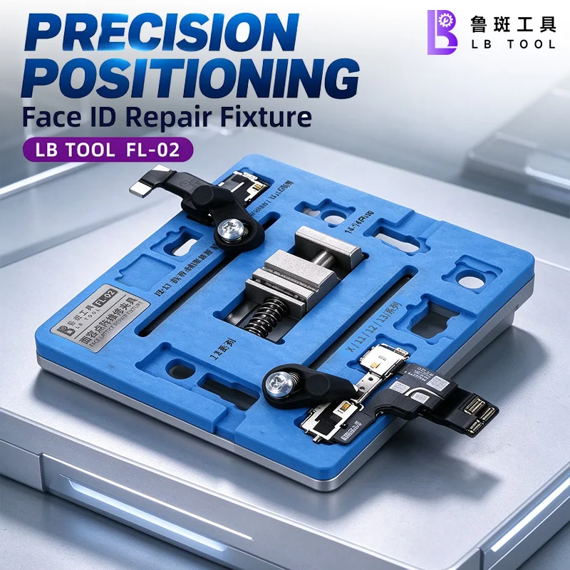 LB Luban FL-02 Dot Matrix Repair Jig Non Slip Silicone Pad For Face ID Lens Module Disassembly And Soldering Repair Tools