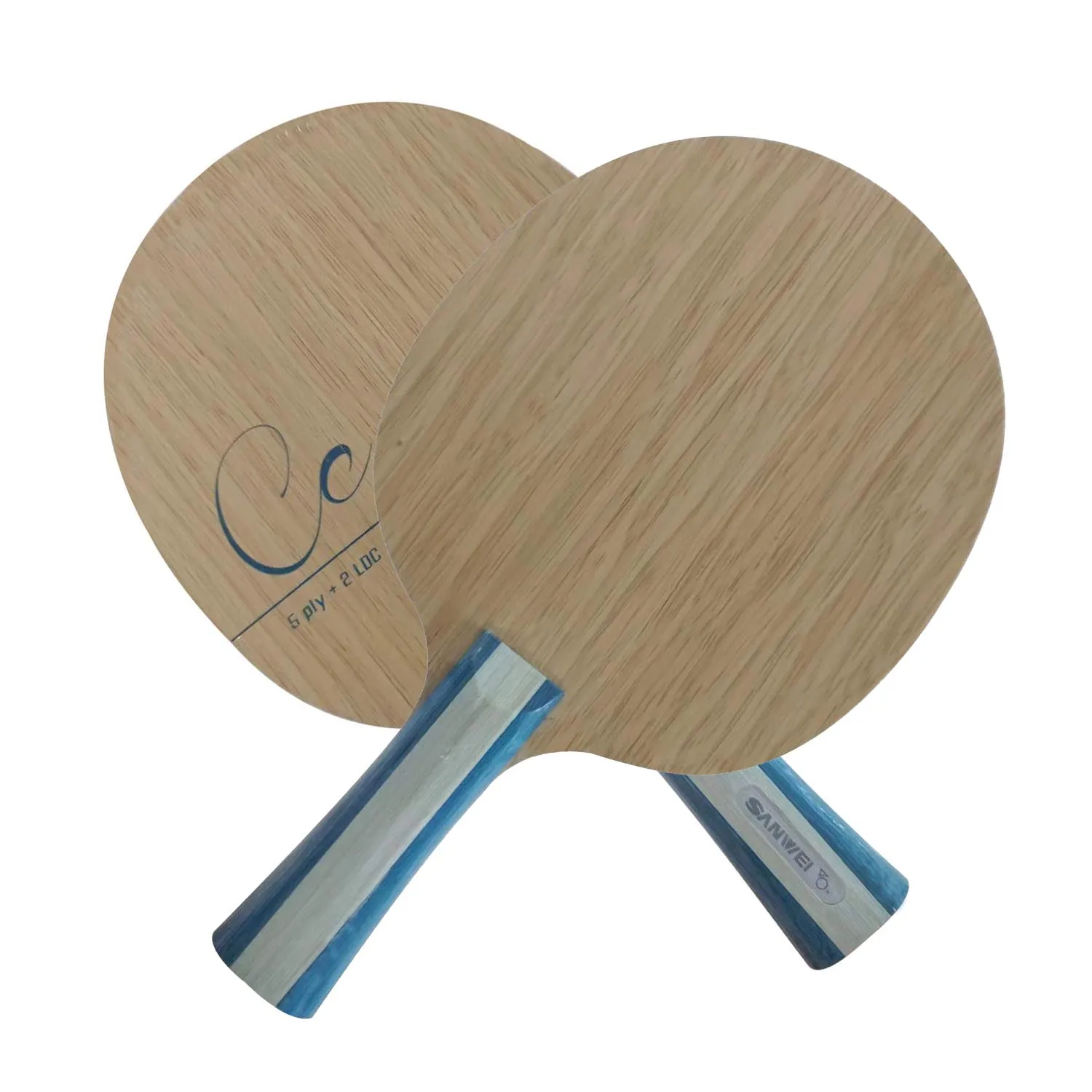 

SANWEI CC основание для настольного тенниса 5 дерева + 2 карбона OFF++ тренировка без коробки ракетка для пинг-понга летучая мышь весло tenis de mesa