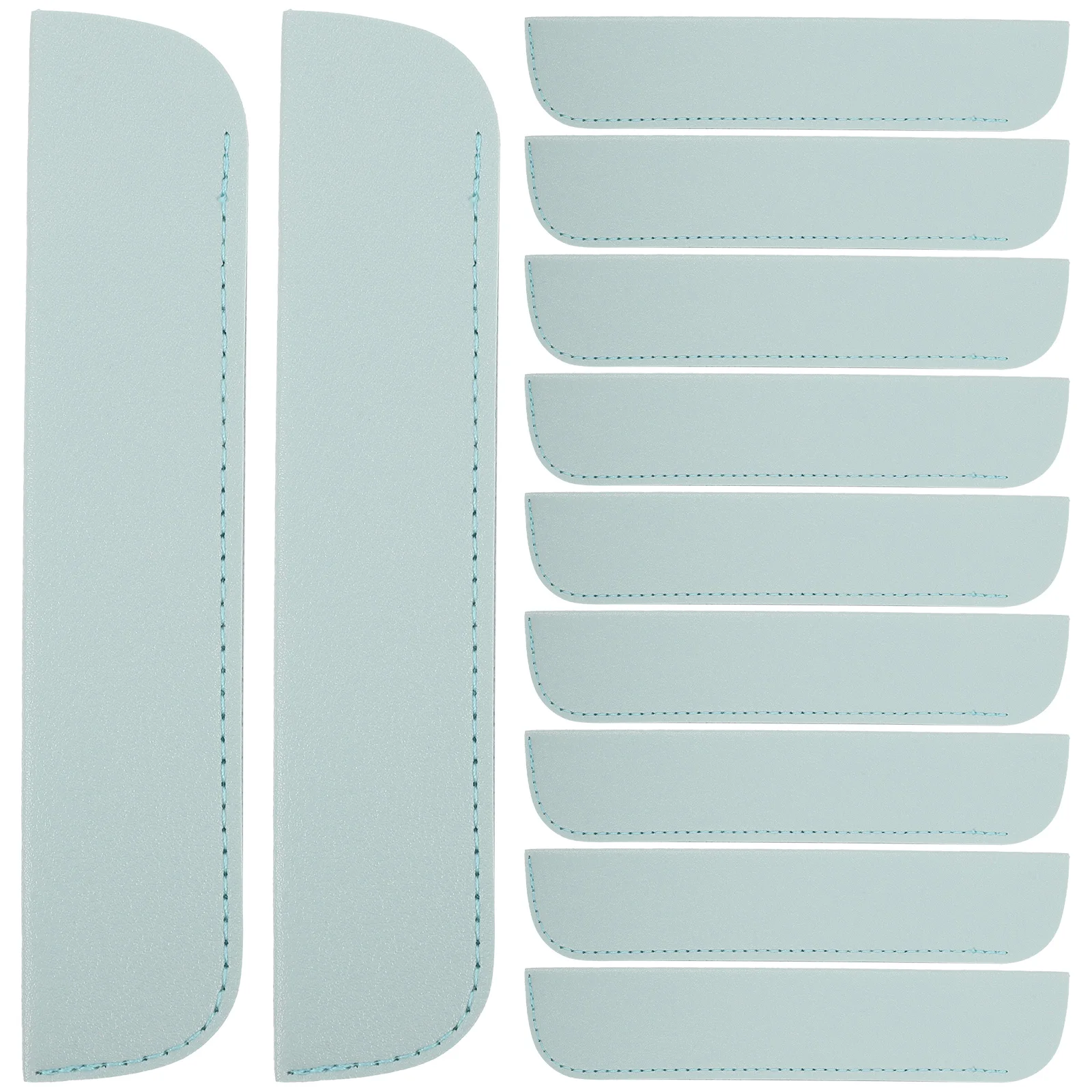 

12 Pcs Pencil Bag Scratch-resistant Pocket Holder Pouches Cases Sleeve Sky-blue Men's