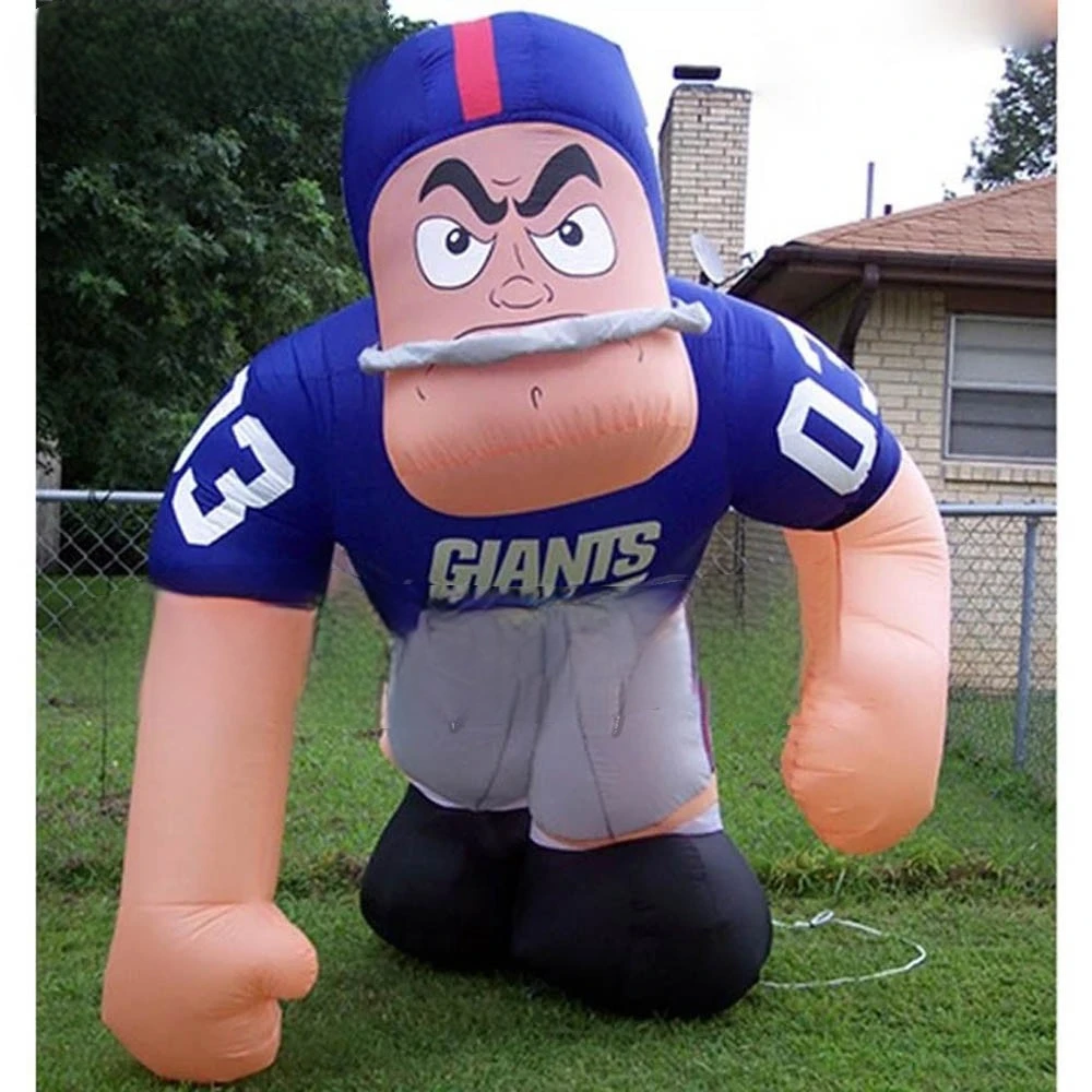 Decorative 3 Meter Outdoor Popular Tall Inflatable Baseball Player, Inflatable Sportsman Promotional