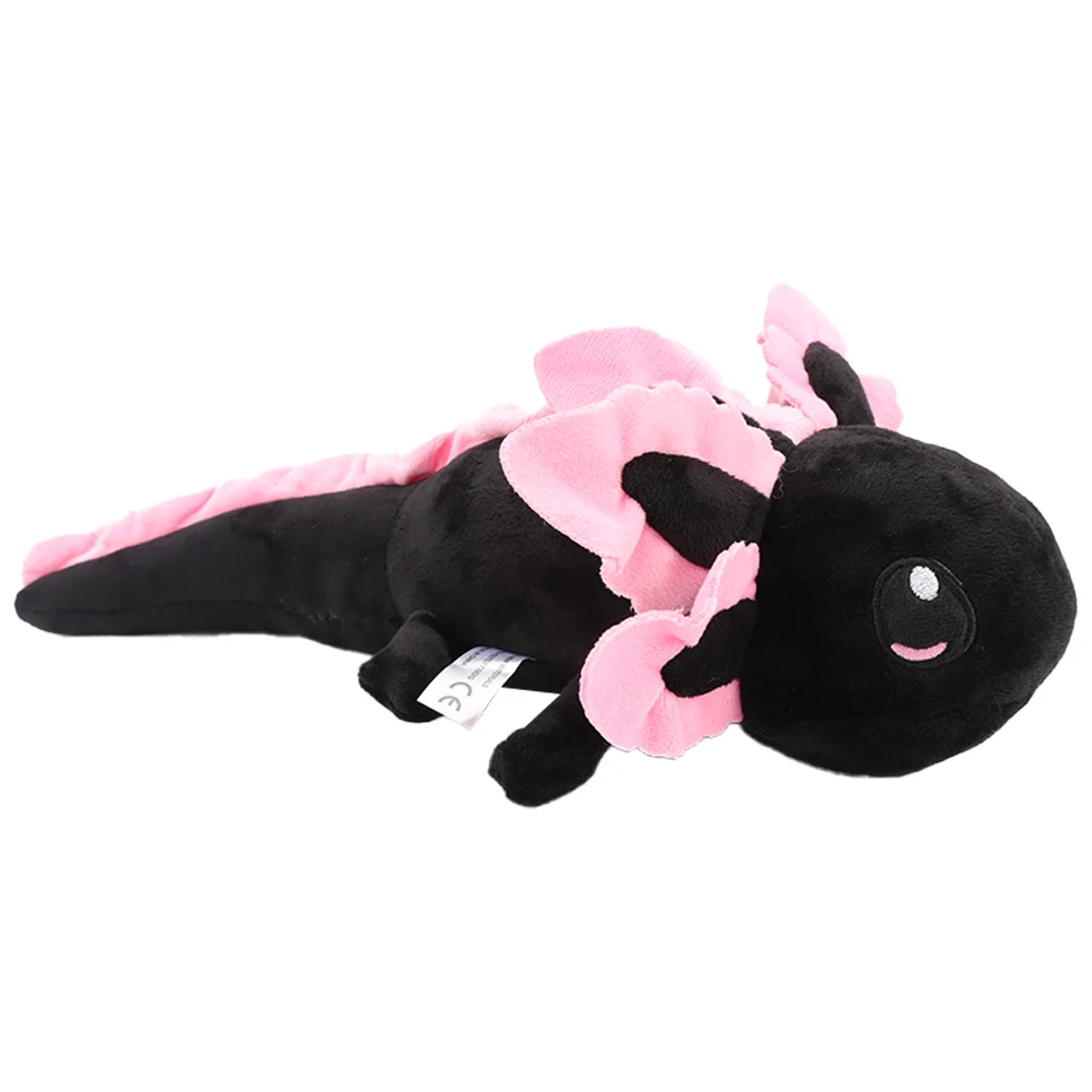 42cm/16.54in Axolotl Plush Toys Lifelike Large Eyes Lizard Plush Doll Stuffed Animal Toys for Kids Birthday Gift Home Decoration