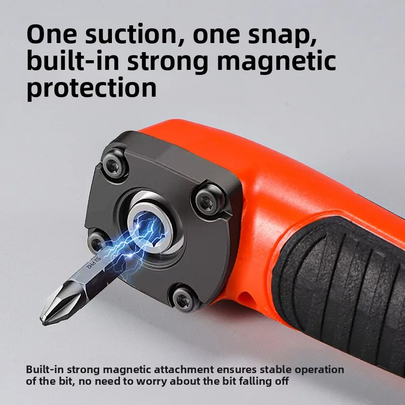 90‑Degree Right Angle Screwdriver Bit Adapter, Multifunctional High‑Torque Drill Corner Driver Bend
